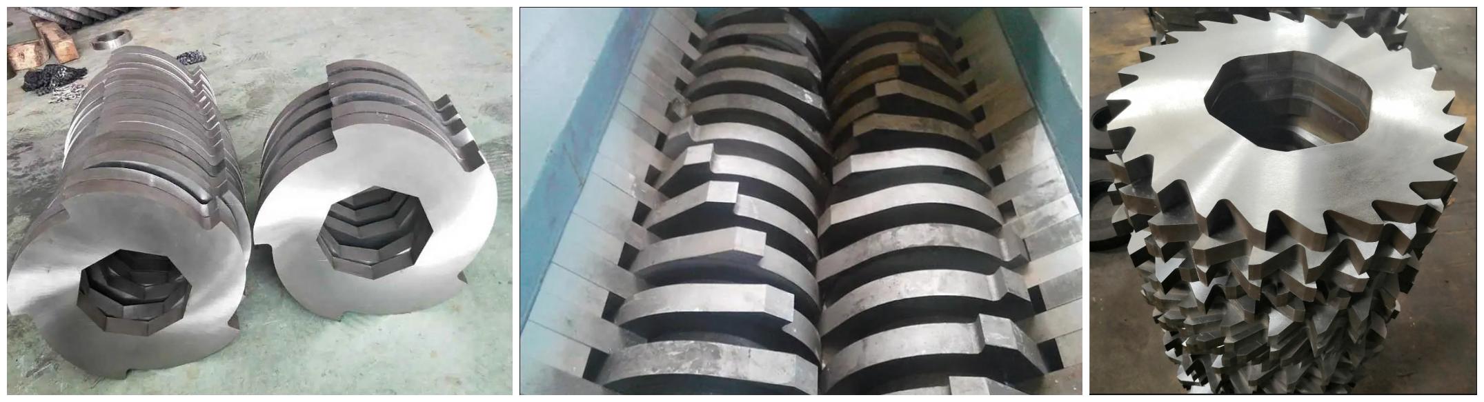 Dual Shaft Shredder Blades Dual Shaft Shredder Blades