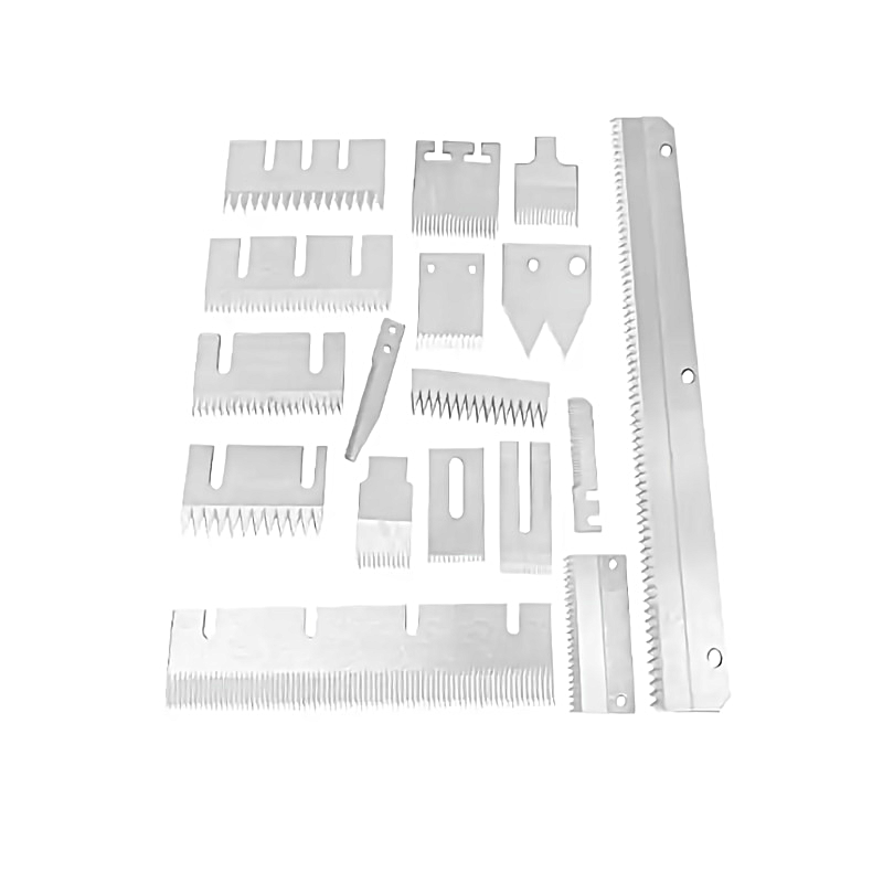 Wave tooth sealing and cutting knife