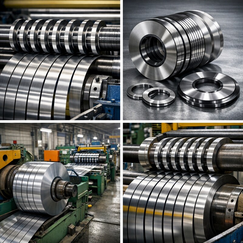 Slitting machine blades: The core components for precision metal slitting.