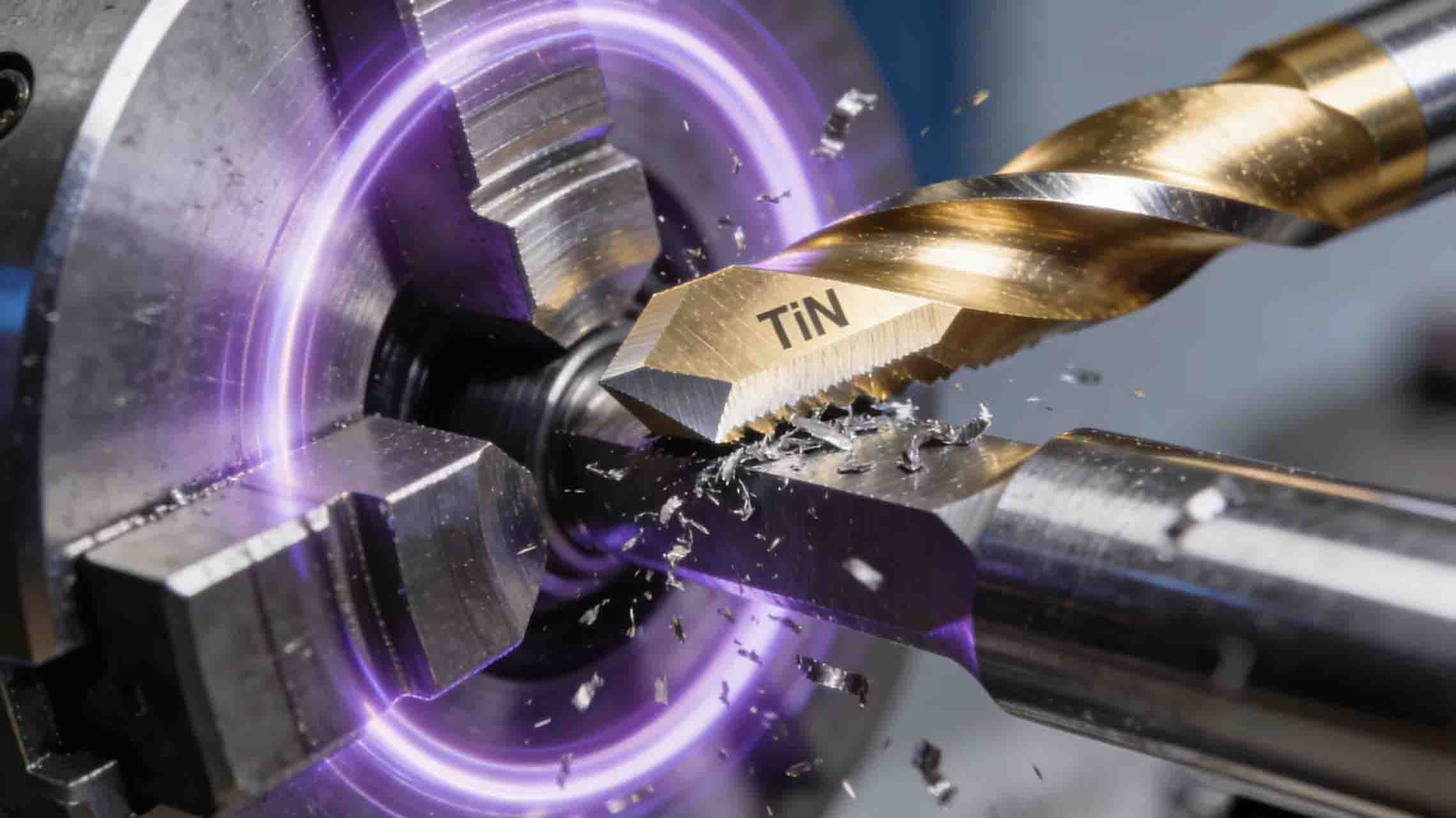 The Enhancement Effect of PVD/TiN Coatings on Metal Cutting