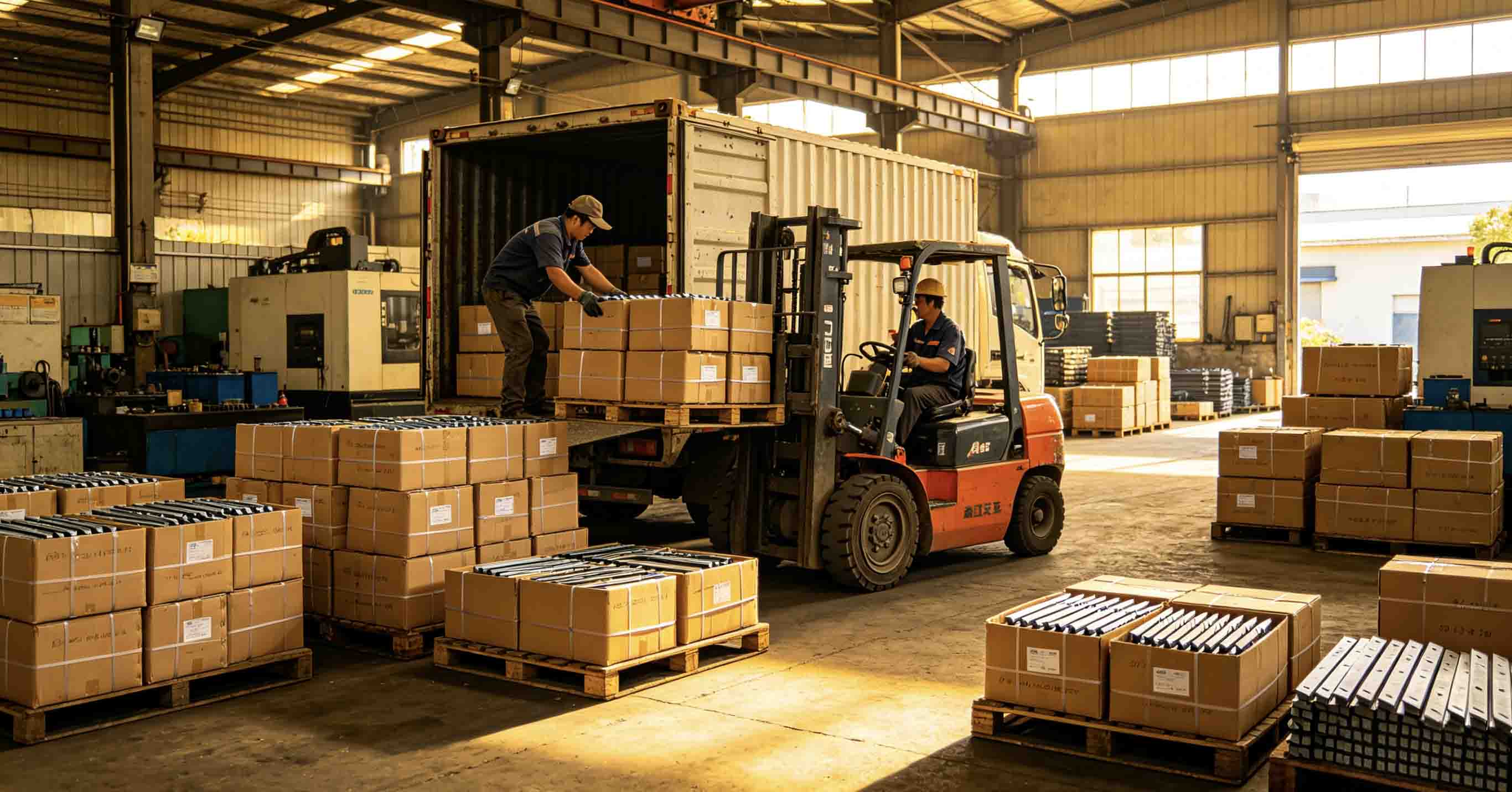 Mingbai Machinery Tool Ushers in Summer Shipping Peak, Multiple Batches of Custom Blades Delivered on Time