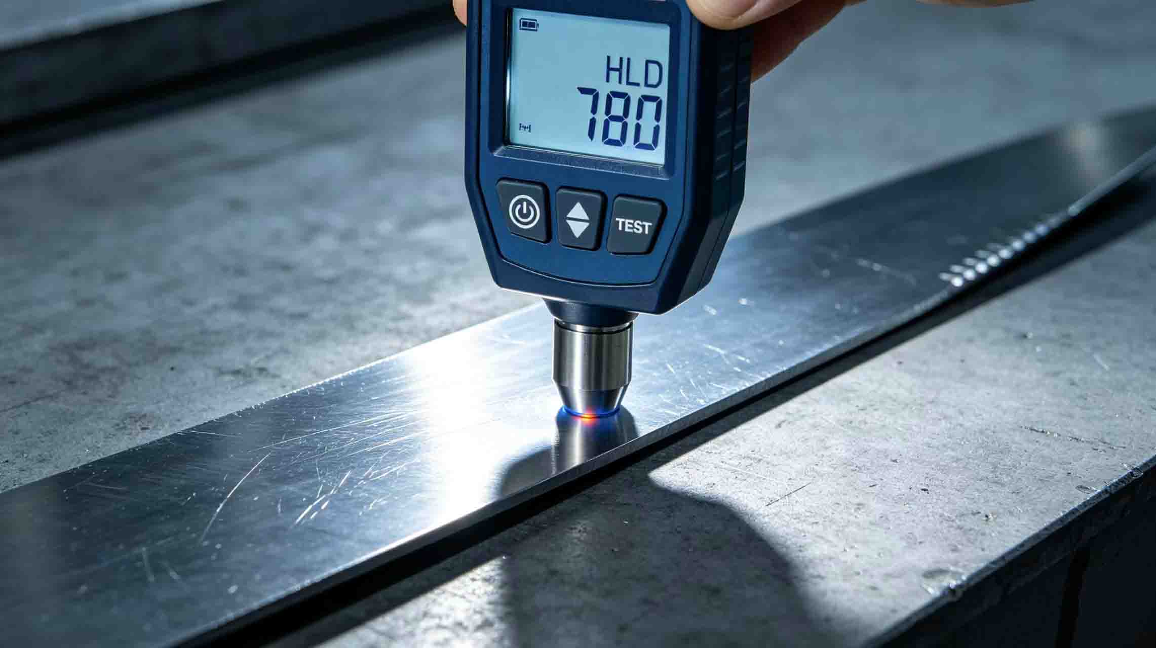 Hardness inspection image