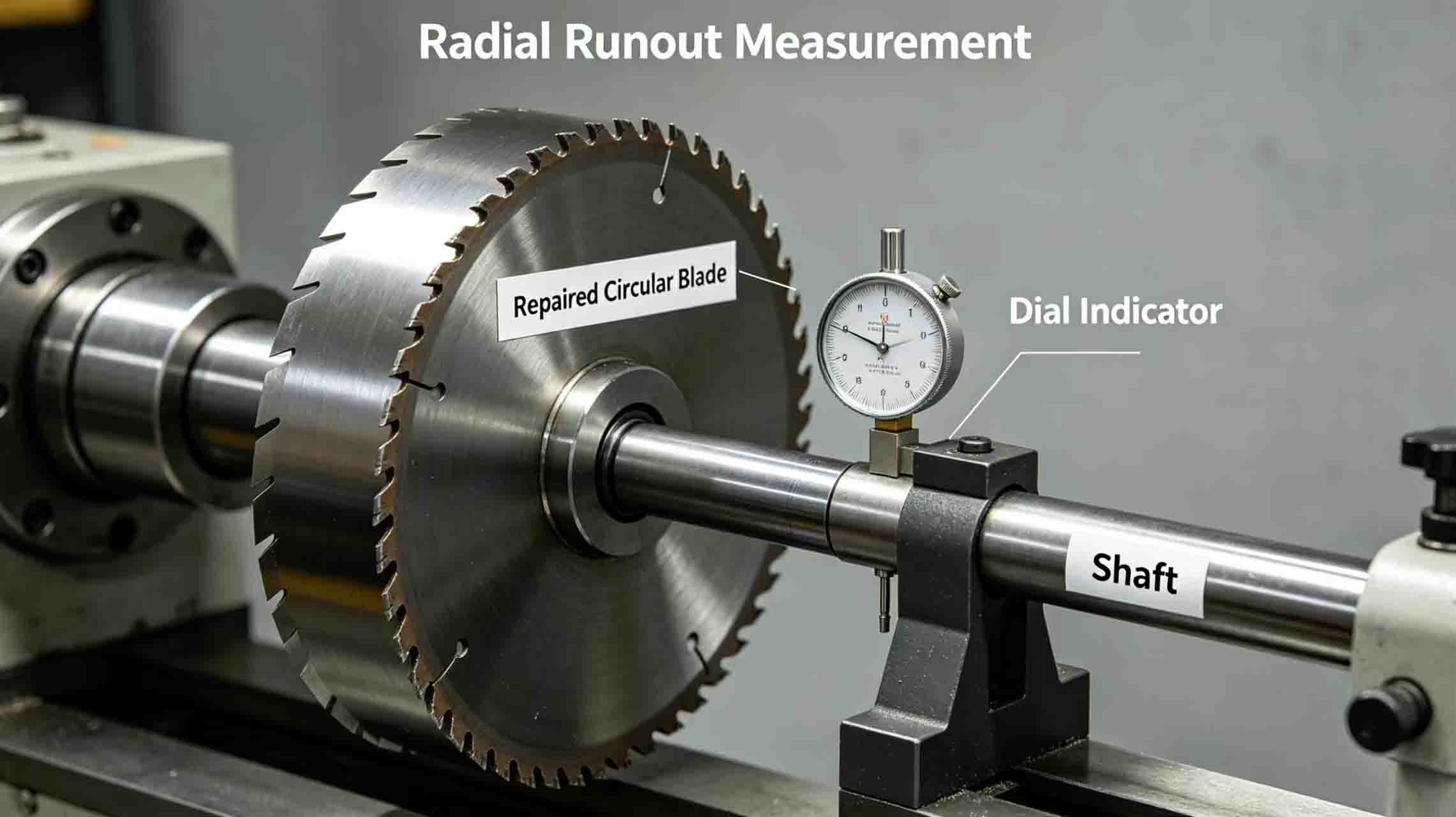 Runout inspection image Runout inspection image