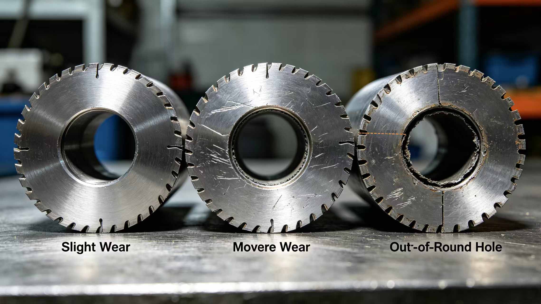 Bore wear morphology image