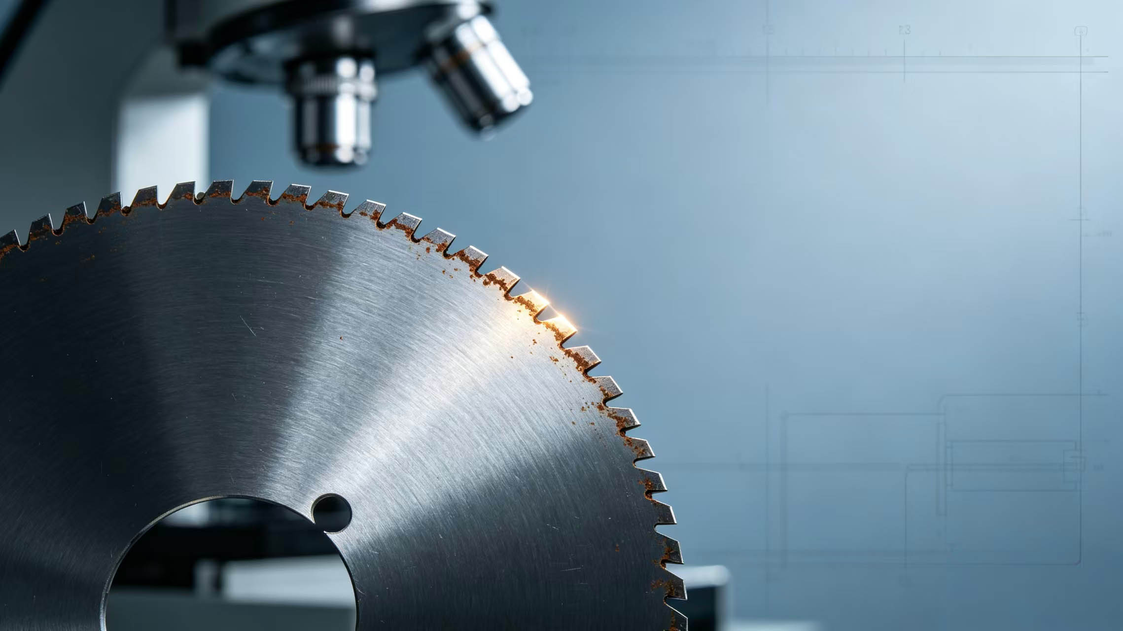 After Long-Term Storage, Rust Spots Appear on the Cutting Edge of Circular Blades — Will This Affect Performance?