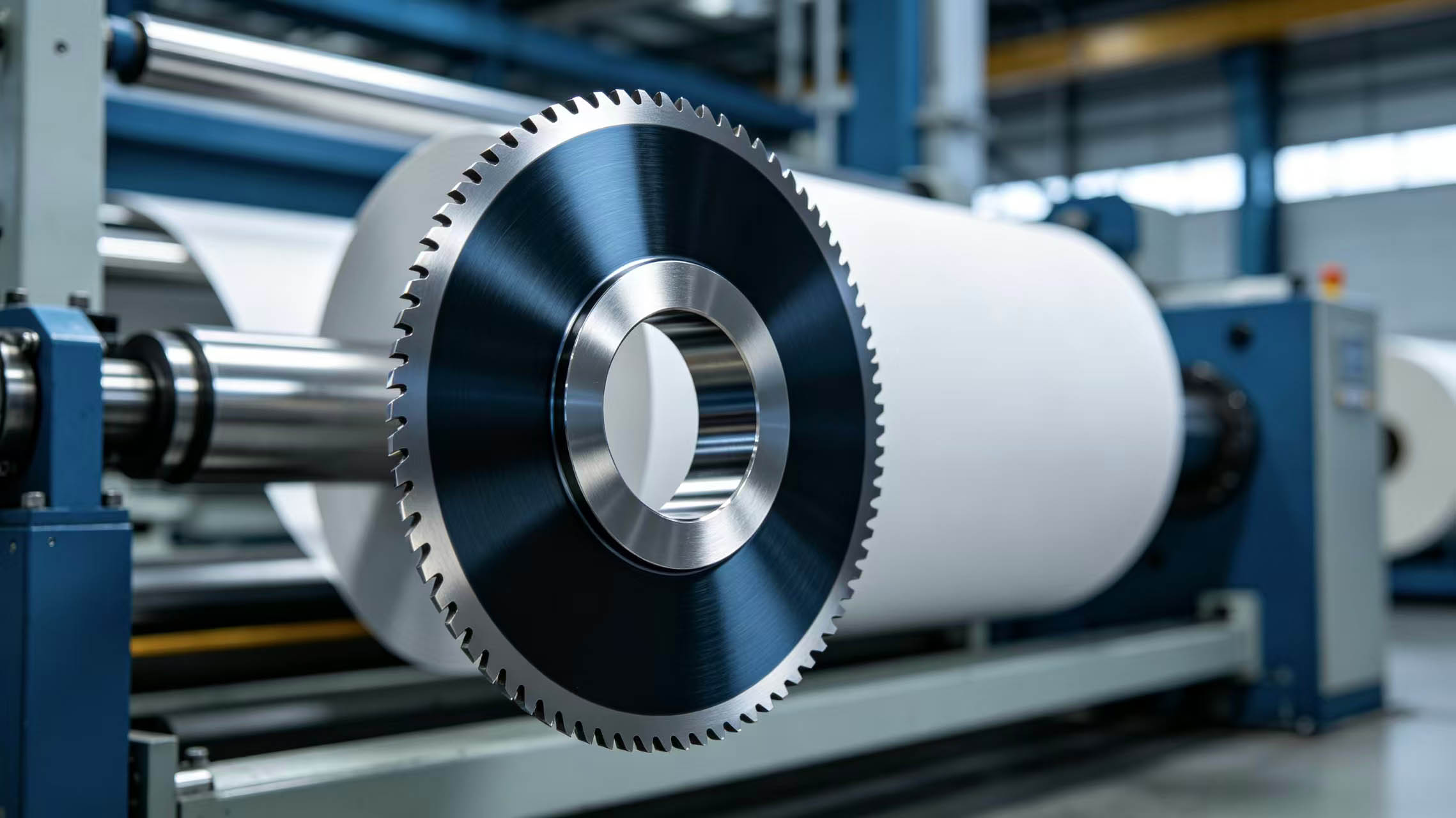 In the Paper Industry, Rewinder Circular Blades Are Frequently Replaced — How Can You Double Their Service Life?