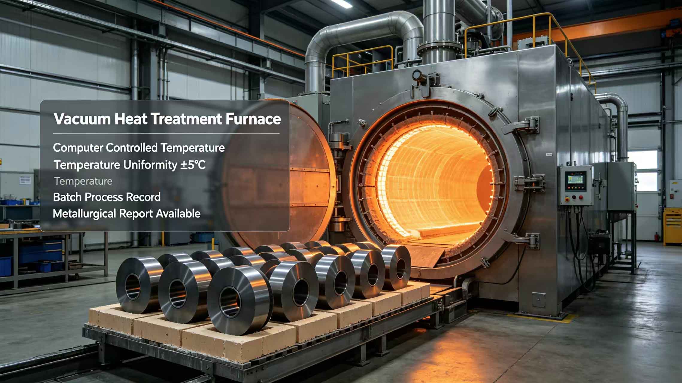 Mingbai vacuum heat treatment furnace photo Mingbai vacuum heat treatment furnace photo